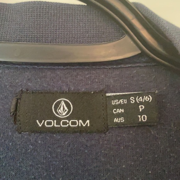 GUC Volcom sweatshirt navy blue and grey - Picture 4 of 4